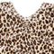 Carlito Leopard Print Velvet Tee Blouse